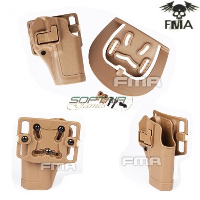 Fondina Rigida Serpa Type Dark Earth Per Glock Fma (fma-tb1156-de)