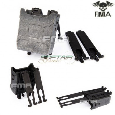 Rigid Magazine Pouch Mag Type Molle System Black For 5.56 Fma (fma-1162-bk)