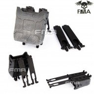 Rigid Magazine Pouch Mag Type Molle System Black For 5.56 Fma (fma-1162-bk)