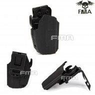 Fondina Rigida Black Gls5 Type Per Glock Con Cintura Mount Fma (fma-tb1188-bk)