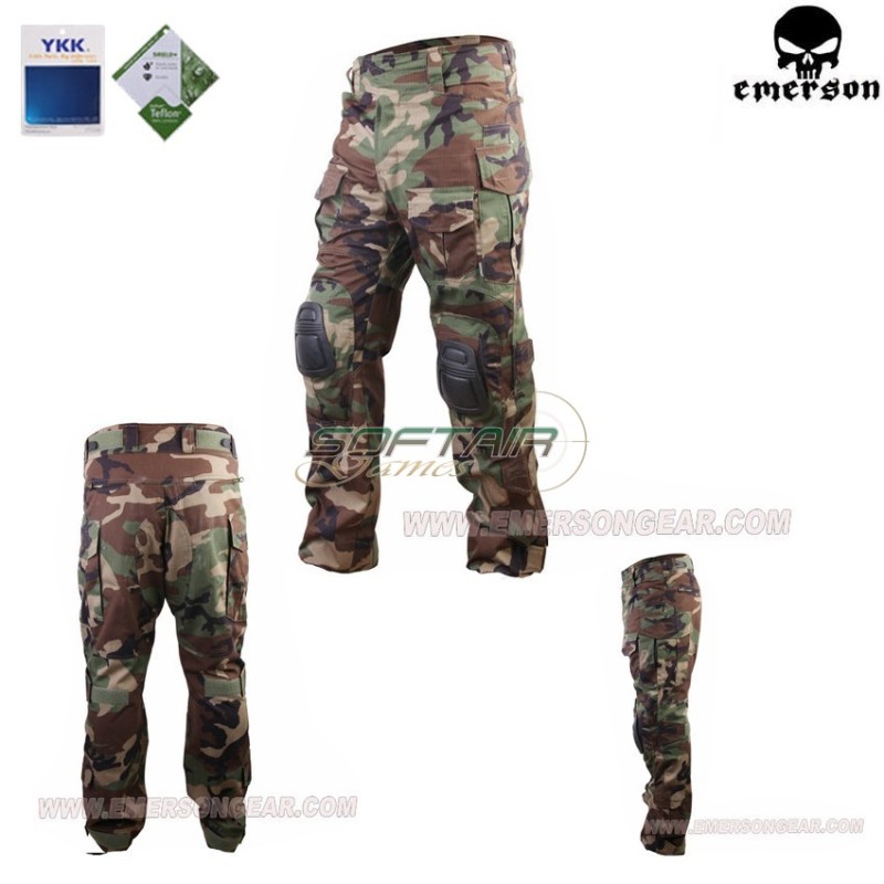 emerson g3 combat pants woodland