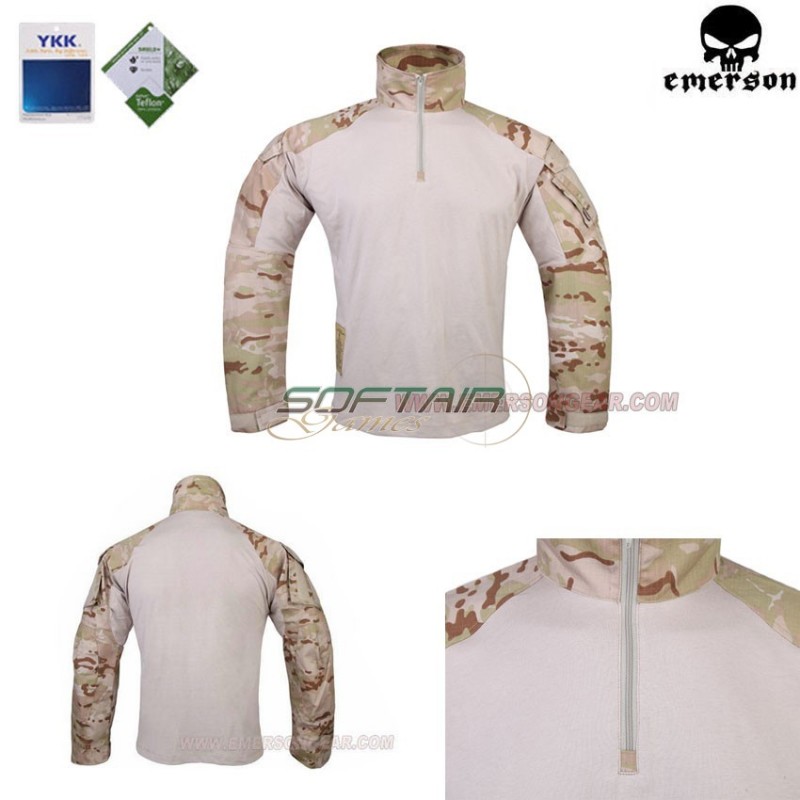 G3 Tactical Combat Shirt Multicam Arid Emerson (em9255mcad)