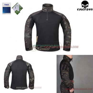 Tactical G3 Combat Shirt Multicam Black Emerson (em9256mcbk)