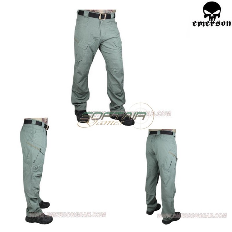 Panatalone Utl Urban Tactical Ranger Green Emerson (em7037s)