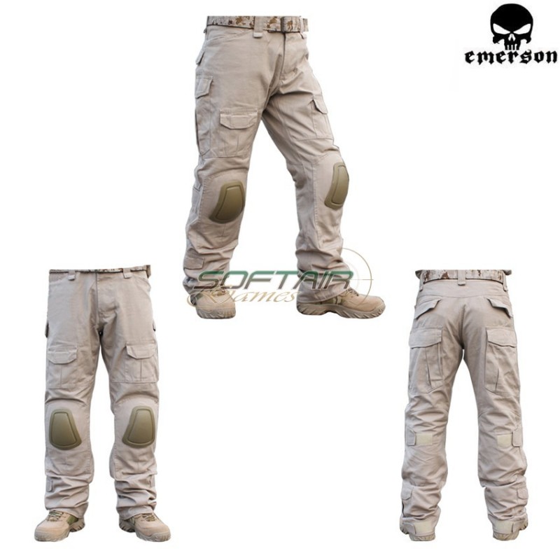 Combat Gen.2 Tan Pants Emerson (em2746)