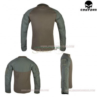 Combat T-shirt T-spec Style Olive Drab Emerson (em8517)