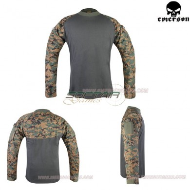 Combat T-shirt T-spec Style Marpat Emerson (em8566)