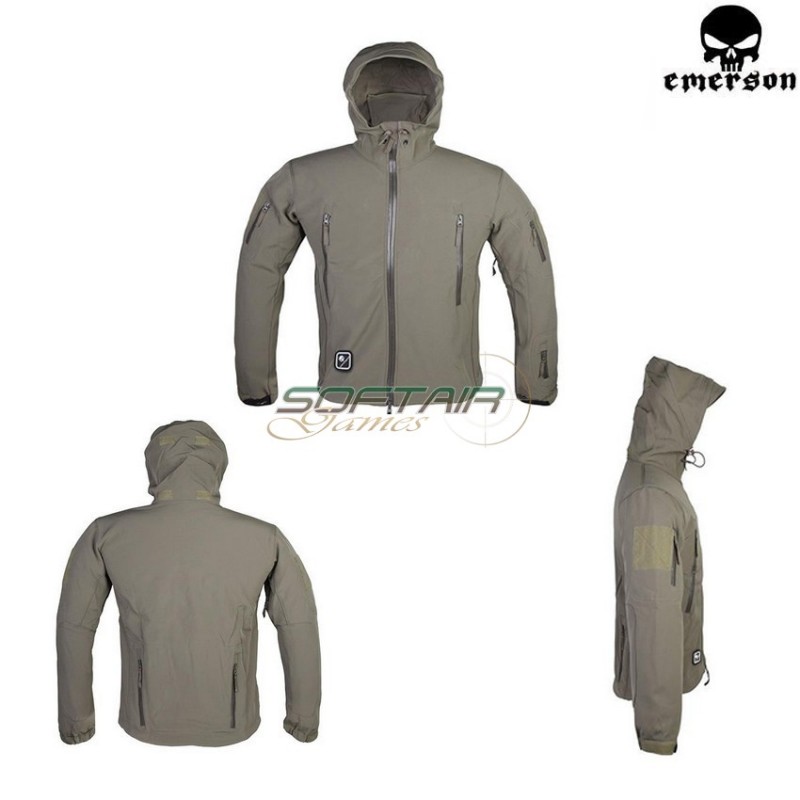 Soft Shell Tad Gear Stealth Reloaded Ranger Green Emerson (em6782)