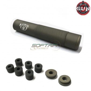 Silenziatore 14mm Cw/ccw Blackwater Type 190mm Cb Gun Five (gf-sil07-cb)