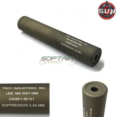Silencer 14mm Cw/ccw Troy Industries Type 210mm Cb Gun Five (gf-sil09-cb)