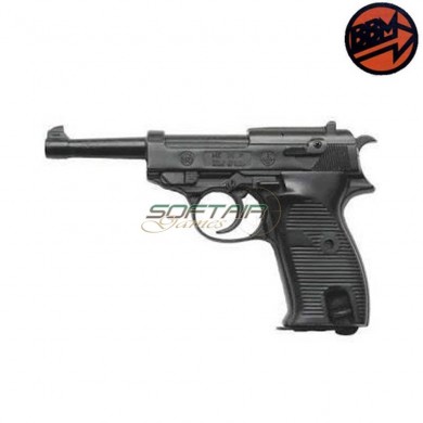 Pistola A Salve 38p Black Calibro 8 Bruni (br-1200)