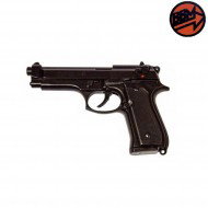Blank Pistol 92 Pak Black Caliber 9 Bruni (br-1305)