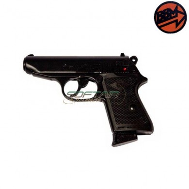 Pistola A Salve New Police Black Calibro 8 Bruni (br-2000)