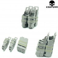 Rigid Fast M4 & Pistol Mag Pouch Foliage Green Emerson (em309)
