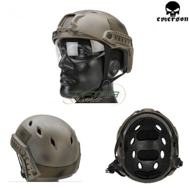 Fast Base Jump Helmet Navy Seal With Google Emerson (em8818g)