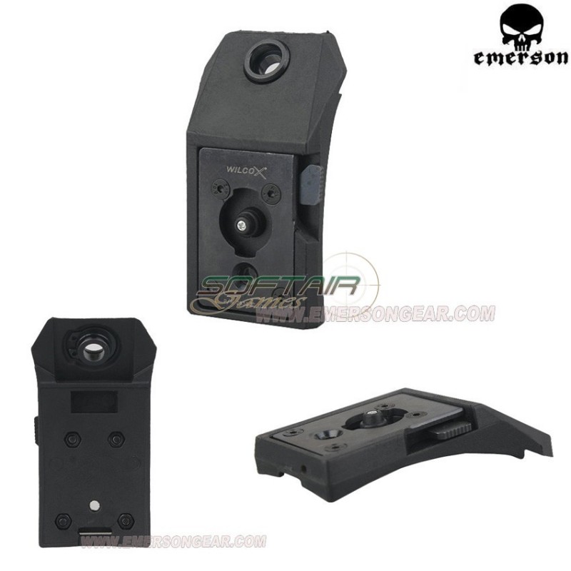 Wilcox Style L3 Nvg Black Per Elmetti Emerson (em8985)