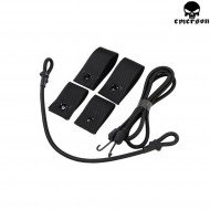 Set Flexible Cable Black Multifunctions For Helmet Emerson (em8824)