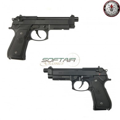 Pistola A Gas Gpm 92f Full Metal Black G&g (gg-gpm92f-bbb)