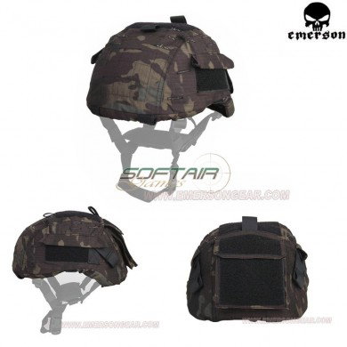 Copri Elmetto Per Mich 2001 Multicam Black Emerson (em9225bk01)