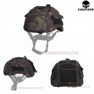 Helmet Cover For Mich 2001 Multicam Black Emerson (em9225bk01)