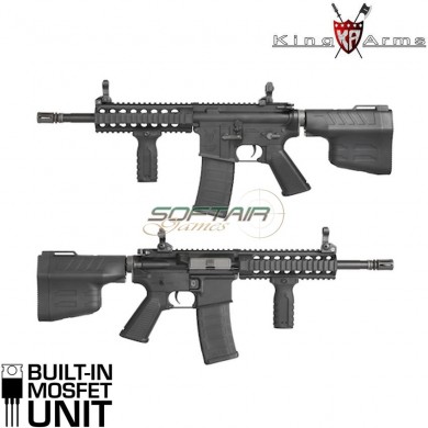 Electric Rifle Aeg M4 Tws Type 1 Ultra Grade Ii Matte Black King Arms (ka-ag-201-bk)
