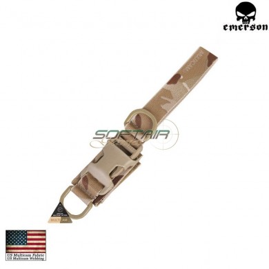 Portachiavi Tactical Multicam® Arid Genuine Usa Emerson (em8897mcad)