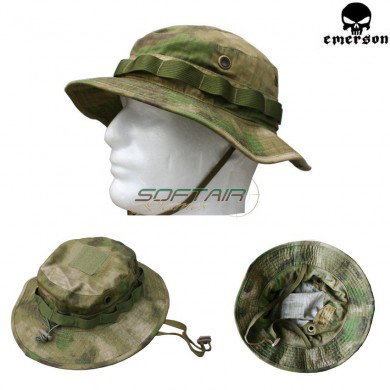 Jungle Bonnie Hat Atacs Foliage Green Emerson (em8707)