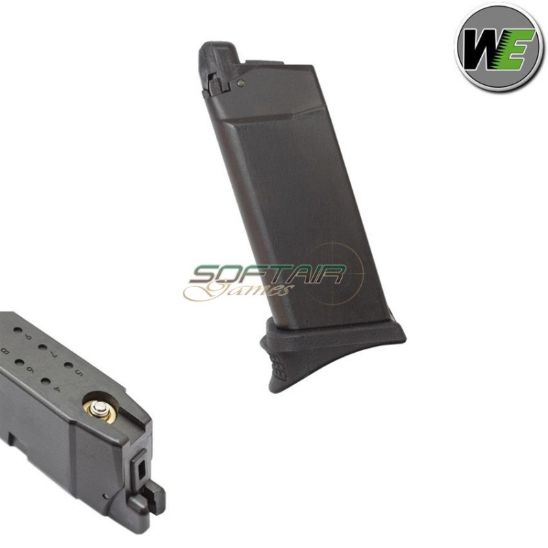 Caricatore A Gas Black 15bb Per G26/g27/g33 We (we-we00307)