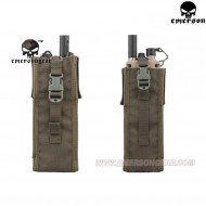 Tasca Tactical Open Porta Radio Foliage Green Per Prc148/152 Type Emerson (em8350d)