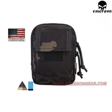 Tasca Compat Utility Multicam® Black Genuine Usa Emerson (em8338mcbk)