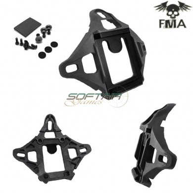 Wilcox Shroud Style 4 Holes P/n Black For Helmets Fma (fma-tb736-bk)