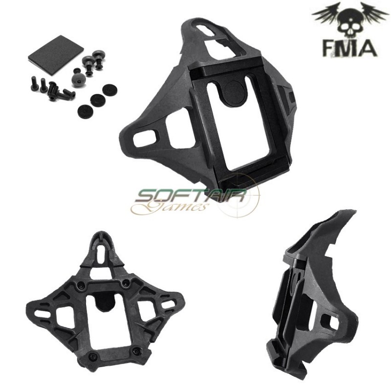 Wilcox Shroud Style 4 Fori P/n Black Per Elmetti Fma (fma-tb736-bk)