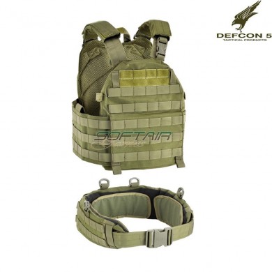Recon Carrier Vest Od Green Defcon 5 (d5-bav13od)