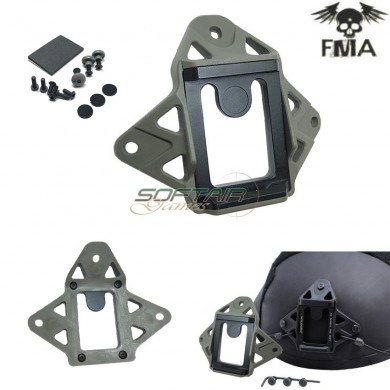 Wilcox Shroud Style 3 Holes P/n Foliage Green For Helmets Fma (fma-tb628-fg)