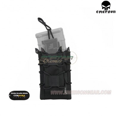 Double Decker Magazine Pouch Black Emerson (em6346bk)