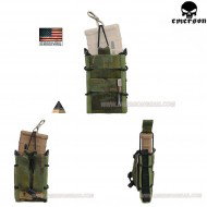 Rifle Magazine Taco Pouch Multicam® Tropic Genuine Usa Emerson (em6345mctp)