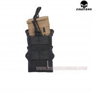 Double X2r Rifle Magazine Taco Pouch Black Emerson (em6035bk)