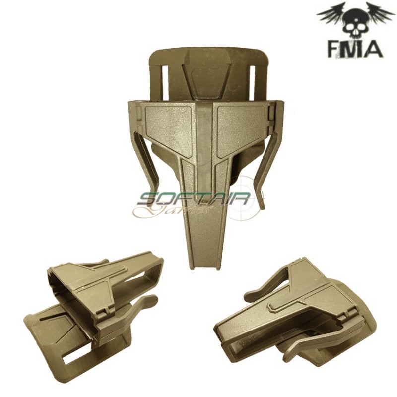 Fsmr Dark Earth Belt System Pouch For 7.62 Fma (fma-tb1064-de)