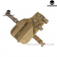 Leg Holster For Mp7 Khaki Emerson (em6212f)