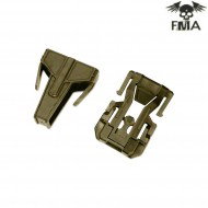 Fsmr Dark Earth Molle System Pouch For 7.62 Fma (fma-tb1073-de)
