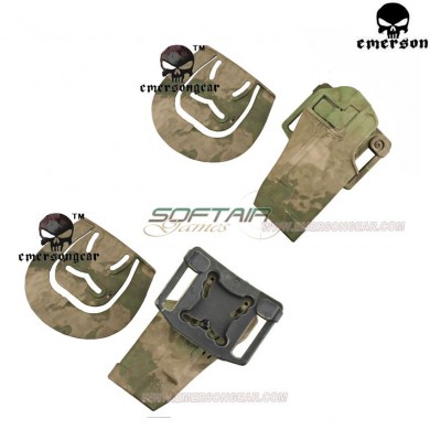 Quickly Pistol Holster 1911 Serpa Atacs Foliage Green Emerson (em6096atfg)