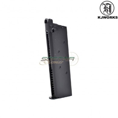 Caricatore A Gas Black 26bb Per 1911 Kjworks (kjw-001055)