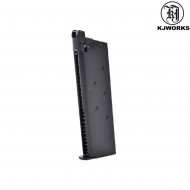 Caricatore A Gas Black 26bb Per 1911 Kjworks (kjw-001055)