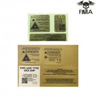 Ultra Upgrade Peq La5-c Red Laser & White Led Light With Ir Lenses Dark Earth Fma (fma-tb1074-de)
