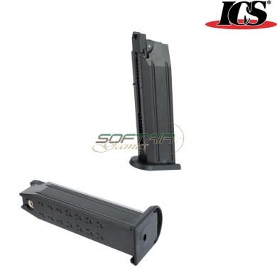 Caricatore A Gas 24bb Black Per Pistola Xae/alpha Ics (ics-23977)