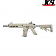 Rifle Electric Par Mk3 Crane Stock 10.5" Blowback Tan Ics (ics-225-1-mk3-tan)
