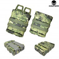 Double Rigid Fast 5.56 M4 Mag Pouch Aor 2 Emerson (em6350aor2)