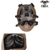 Full Face Skeleton Mask Of Terror Dark Earth Fma (fma-tb1231-de)