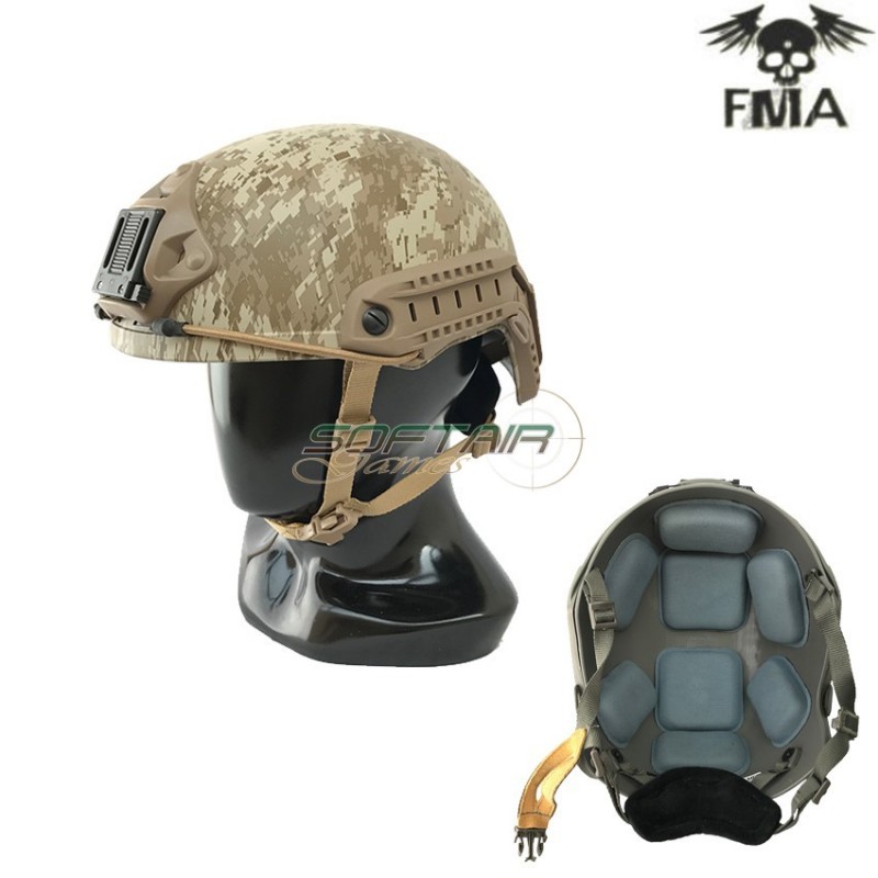 Elmetto Ballistic Simple Version Digital Desert Fma (fma-tb957-bt2-dd)