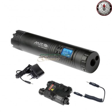 M.i.t. Military Intelligence Tracer Unit + Laser Peq Black G&g (gg-01047-2)